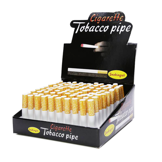 CERAMIC CIGARETTE HITTER DISPLAY 3" - 100CT