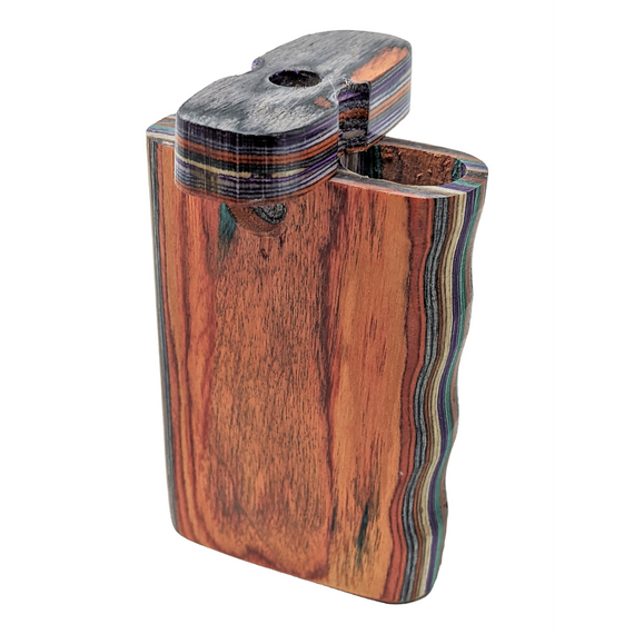 HIGH QUALITY MULTICOLOR SIDE GRIP WOOD DUGOUT 3"