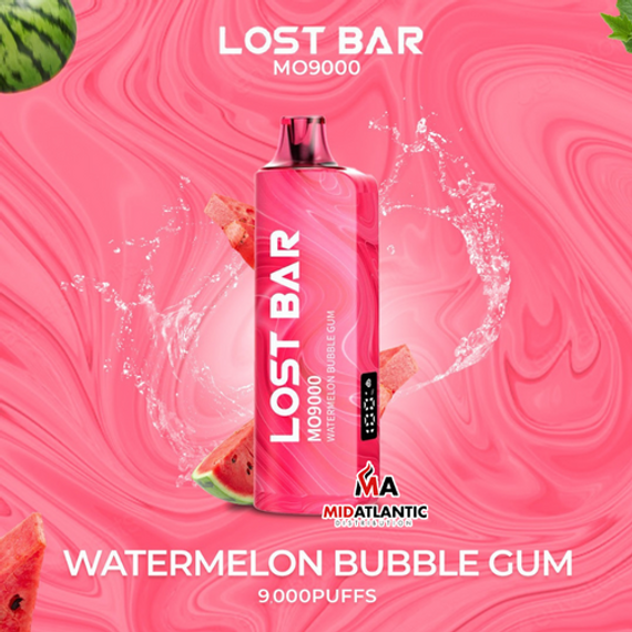 LOST BAR MO9000 RECHARGEABLE 9000 PUFFS DISPOSABLE 5CT/BOX