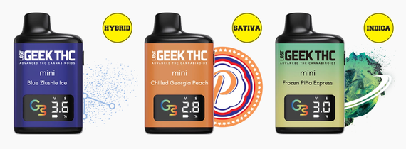 LOST GEEK THC MELOSO MINI SERIES 34,500MG - DISPLAY OF 5 POUCHES