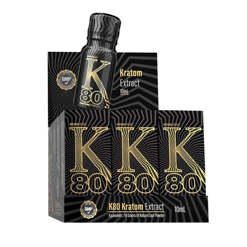 K80 KRATOM 10ML SHOT DISPLAY 12CT