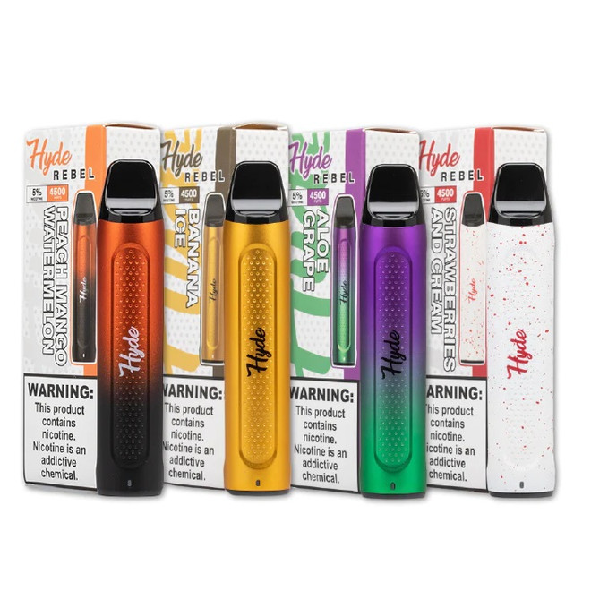 HYDE REBEL 10ML DISPOSABLE 4500 PUFFS - 10CT