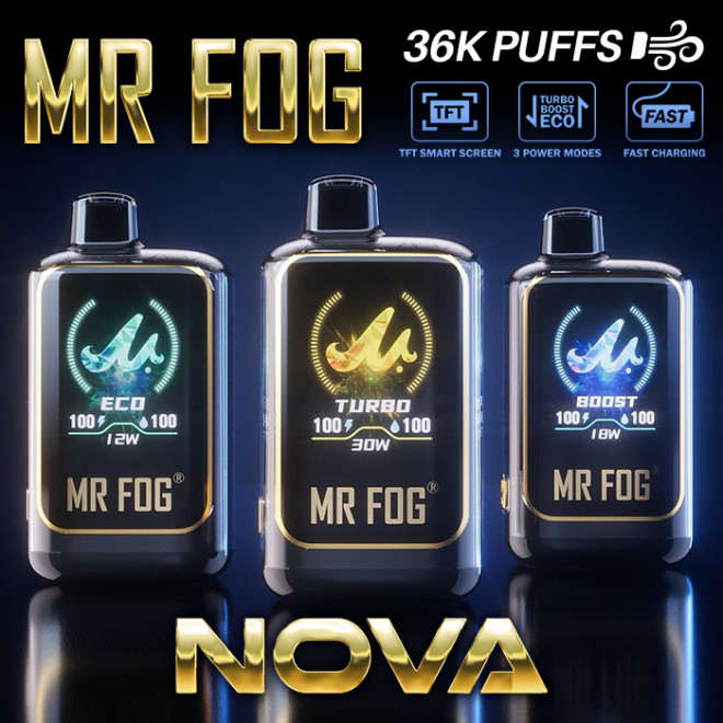 MR FOG NOVA 20ML 5% NIC 36K PUFF DISPO VAPE