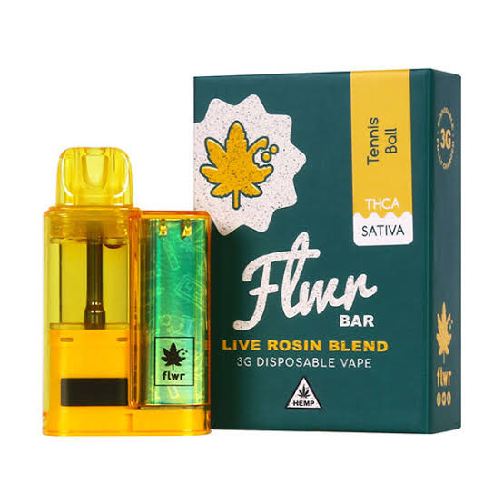 FLWR BAR LIVIN ROSIN - 3G THC-A DISPOSABLE - DISPLAY 5CT