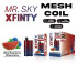 MR SKY XFINITY 4300 PUFF DISPOSABLE - 5CT