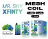 MR SKY XFINITY 12ML DISPOSABLE DISPLAY - 60CT
