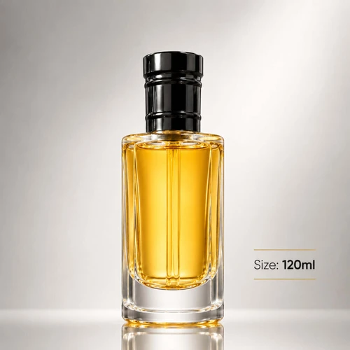 120ml Glass Perfume Oil Bottles (Attar Bottles) – Black Cap & Stick Applicator | Wholesale UK
