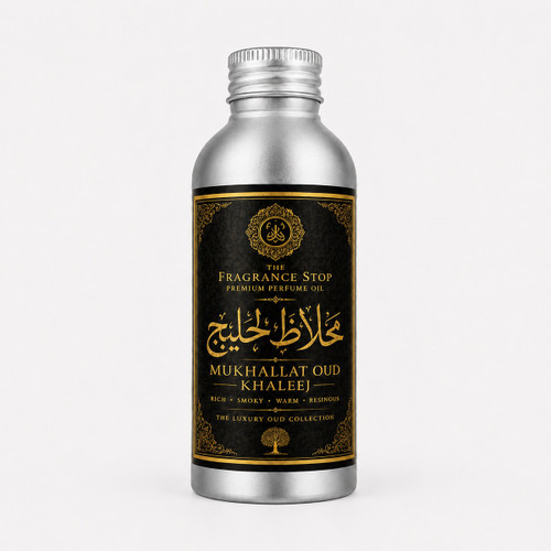 Mukhallat Oud Khaleej Premium Oud Perfume Oil – Wholesale Attar UK