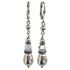 White Pearl Wedding Earrings - Teardrop Dangle Earrings - Jewelry Gift Box for Women