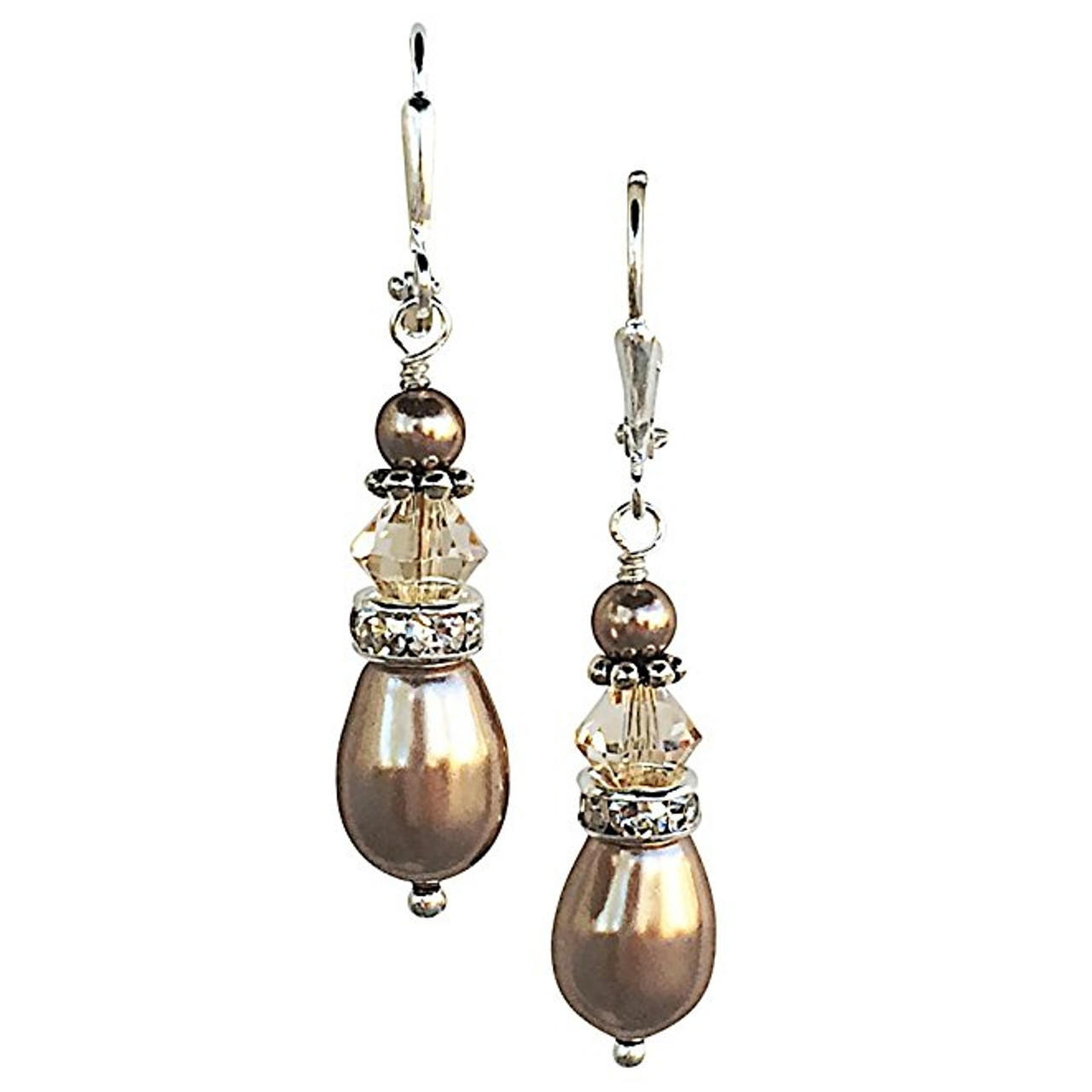 Moonstruck Dangle Drop Earrings (Black) – www.Moonstruckinc.com