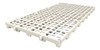 Kit Com 4 Estrado Plástico Branco Modular De Vestiário 50x25 0