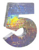 Piñatas Plateadas Números Piñata 3
