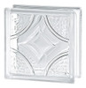 Ladrillo De Vidrio 19x19x8 Cm Traslucido 5 Modelos 1