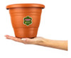 Vaso Plástico Redondo Boulevard - 28cm 2