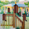 6 Antorchas Citronella Jardin 1.50mt Altura Estaca 3 Puntas 5