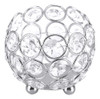 Mesa De Decoração De Casamento Com Castiçais Crystal Tea Lig 1