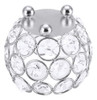 Mesa De Decoração De Casamento Com Castiçais Crystal Tea Lig 4