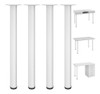 Pata De Mesa Para Computadora Blanca 60 X 710mm Regulable.! 4