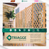 Triagge De Madera - Paneles Enrejado Simple 2