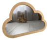 Espejo Acrilico Montessori Modelo Nube De Madera 0