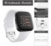 Malla Para Fitbit Versa White / - Large 1