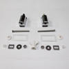 Kit De Fixação De Plástico Com Dobradiças Para Tampa De Vaso 5