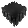 Kit 25 Tatames 50x50 10 Mm Preto Economico 1