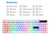 Chonchow Combo De Teclado Para Juegos 5