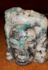Escultura Piedra Esmeralda En Bruto, Rostro Tallado, Tamaño 0