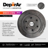 Discos 2,5 Kg X 4 Unidades Pesa Gym Encastrable Local Pvc 3