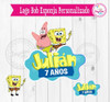 Logo Nombre Personalizado Bob Esponja 1