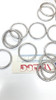 Argollas Metal Niqueladas 5,4cm Super Resistente X 12 Unidad 1