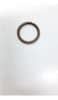Argollas Metal Niqueladas 5,4cm Super Resistente X 12 Unidad 4