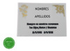 Placa De Acrílico N° 4 Y Florero De Acrílico Para Cementerio 2