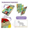 Tapete De Atividades Infantil Impermeável Dupla Face Brincar 3