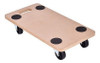 440 Libras Plataforma Dolly Rectángulo Madera Utilidad Carro 3