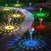 Sibinsy 6 Pack Luces Solares De Jardín Metal Decorativo Sola 0