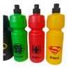 10 Botellas Batman Fucsia Plasticas  Souvenirs 750cc 4