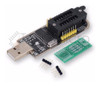 Programador Usb Ch341a + Pinza Cable + Adapt 200mil + 150mil 2