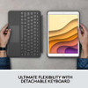 Funda Con Teclado Para iPad Air 3 2019 Touchpad Grafito 5