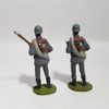 Antiguos Soldaditos Plomo Militares Máscaras  2° G Mag 61294 4