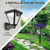 Farol Solar Opcion Estaca Con Sensor De Movimiento 4