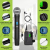 Kimyah Sistema De Micrfono Inalmbrico Dual (ky-2308 Sistema 5