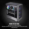 Caja De Computadora Thermaltake Ceres 500 Black Mid Tower E- 2