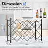 Tobusa Estante De Metal Para Vino, Soporte Moderno 5