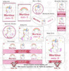 Kit Imprimible Unicornio Editable 4