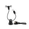 Mini Clip Fan, Yacig Usb Clip Recargable En El Ventilador Co 0