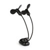 Mini Clip Fan, Yacig Usb Clip Recargable En El Ventilador Co 1