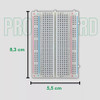 5 X Protoboard Breadboard 400 Pontos Furos Pinos 3