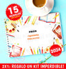 Agendas Docentes Imprimibles Editables Powerpoint + Pdf 1